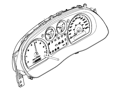 Ford Ranger Instrument Cluster - 4L5Z-10849-AA