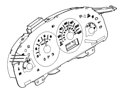 Ford Escape Instrument Cluster - 5L8Z-10849-AB