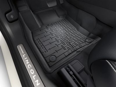 Ford Black Tray Style Floor Liner 4Pc Set For Hybrid LJ7Z7-813300-BB