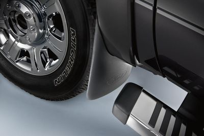 Ford Splash Guards - Molded,Front Pair,DRW w/o Wheel Lip Molding HC3Z-16A550-EA