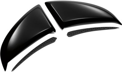 Ford Scoops - Side Quarter, Absolute Black VHR3Z-63279D36-AF