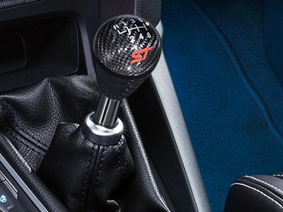 Ford Gear Shift Knobs - Carbon Fiber, Black, For 6 Speed FM5Z-7213-C