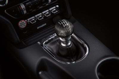 Ford Gear Shift Knobs - Carbon Fiber, Black, For 6 Speed FR3Z-7213-D