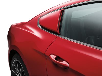 Ford Scoops and Louvres - Quarter Window, Ruby Red VHR3Z-63280B10-AC