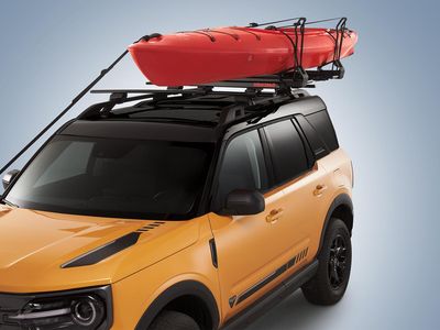 Ford Racks and Carriers - Rack Mounted Kayak Carrier, Load Assist with Locks VKB3Z-7855100-B