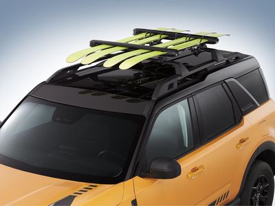 Ford Racks and Carriers - Rack Mounted Snowsport Carrier with Lock VKB3Z-7855100-E