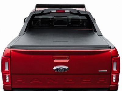 Ford Covers - XLP Premium Soft Roll-Up by TruXedo, For 5.0 Bed With Ford Performance Chase Rack VKB3Z-99501A42-NB