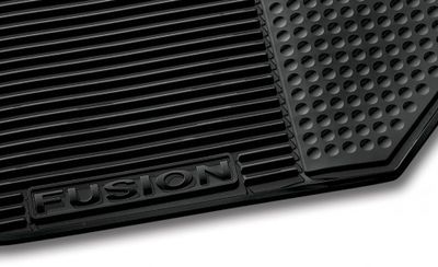 Ford Floor Mats - All - Weather Thermoplastic Rubber, Black, Single Grommet AE5Z-5413300-AD