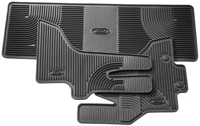 Ford Floor Mats - All - Weather Thermoplastic Rubber, Black 4 - Pc. Set BC2Z-1613300-AD