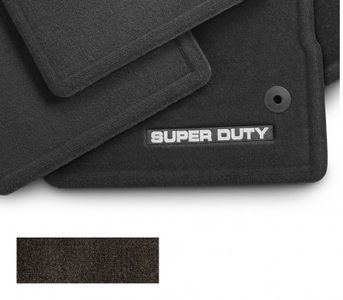 Ford Floor Mats - Carpeted, Front and Rear, Super/Crew Cab w/Subwoofer, Expresso CC3Z-2813300-AB