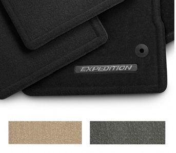 Ford Floor Mats - Carpeted, 4 - Piece, Greystone Front and Rear CL1Z-7813300-AC