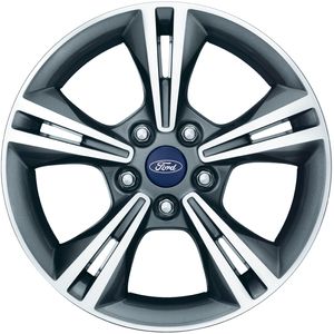 Ford Wheel - 16 Inch, Machined Aluminum Wheel with Painted Pockets CM5Z-1K007-C