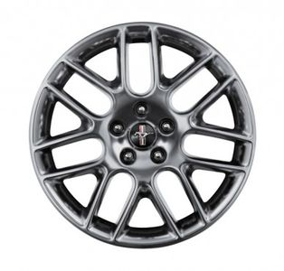Ford Wheel - 18 Inch Sterling Gray Metallic Painted Aluminum, Mustang Club of America DR3Z-1K007-B