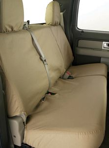 Ford Seat Cover - RR Supercrew 60 - 40 no Armrest (Taupe) VAC3Z-1663812-A