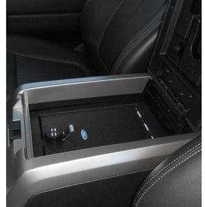 Ford Vehicle Safe by Console Vault - With Captains Chairs, With Steering Column Shifter VDL3Z-9906202-B