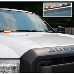 Ford LED Warning Strobes by SoundOff Signal - Steel Gray, Without Up - Fitter Switch VEC3Z-13C788-BA