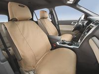 Ford VBB5Z-6163812-A Seat Savers by Covercraft - Rear Bucket Seats, Charcoal Black