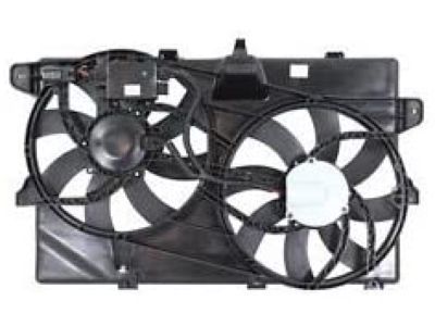 2014 Lincoln MKX Cooling Fan Assembly - CT4Z-8C607-B