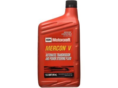  Ford Genuine Ford XT-5-QMC MERCON-V Automatic Transmission and  Power Steering Fluid - 16 oz. : Automotive