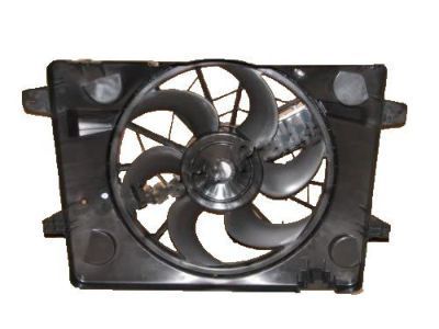 2003 Ford Crown Victoria Cooling Fan Assembly - 3W1Z-8C607-BD