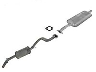 Ford CT4Z-5230-B Centre And Rear Muffler Assembly