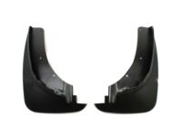 Ford BB5Z-16A550-AA Splash Guards - Molded Front Pair, Without Logo