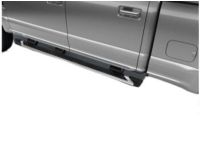 Ford HC3Z-16450-DB Step Bars - 5 Inch, Chromed Aluminum, Super Cab