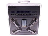 Ford EK4Z-1A043-A Chrome Plated Wheel Locks for Exposed Lugs Ford EK4Z-1A043-A Chrome Plated Wheel Locks for Exposed Lugs