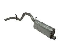 Ford BC3Z-5230-B Rear Muffler And Pipe Assembly