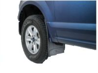 Ford CL3Z-16A550-N Splash Guards - Heavy Duty, Black, Front Pair, w/Ford Oval Logo