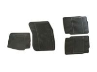 Ford DS7Z-5413300-JA Floor Mats - All Weather Thermoplastic Rubber , Black, 4 Piece Set