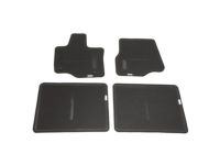 Ford JL3Z-1613300-AA Floor Mats - Carpeted, Black, 4 - Piece Set, SuperCrew