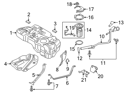 Ford H1BZ-9F836-G Pedal