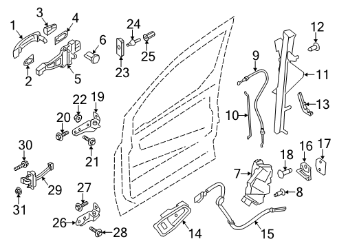 Ford LV6Z-14630-BN WIRE ASY - JUMPER