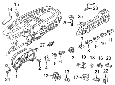 Ford ML3Z-13D730-EA SWITCH ASY