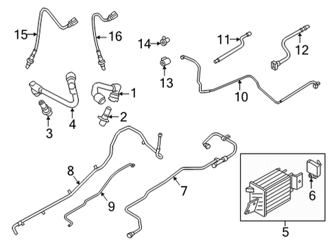 Ford ML3Z-9229-A KIT - "O" RING