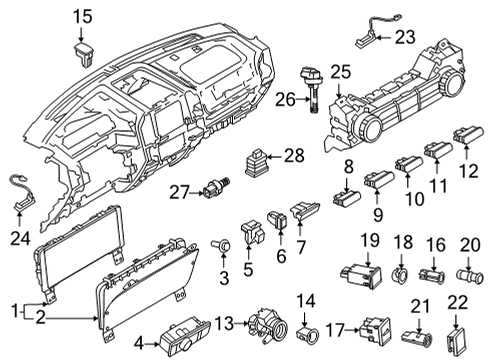 Ford JL1Z-7H557-B SENSOR ASY