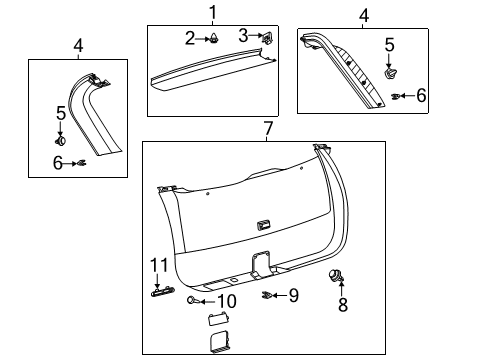 Ford LJ6Z-7840726-AA COVER - ACCESS HOLE