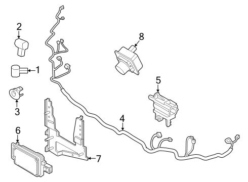 Ford PJ6Z-19G490-C CAMERA - PARKING