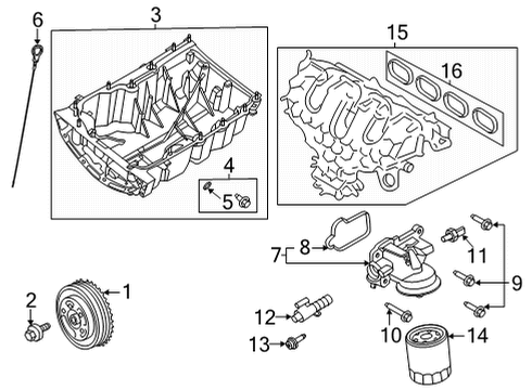 Ford LX6Z-9A299-A SENDER ASY - FUEL TANK