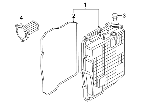 Ford J1KZ-7G186-A Screen Assembly