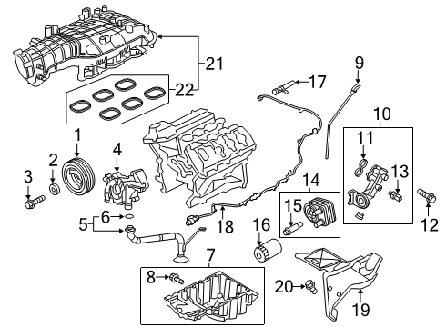 Ford HU5Z-9155-A Filter Assembly - Fuel