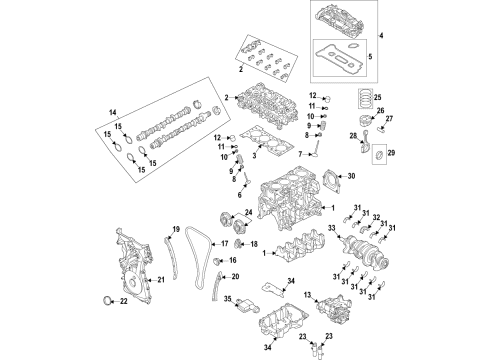 Ford KB3Z-6038-H INSULATOR ASY - ENGINE SUPPORT