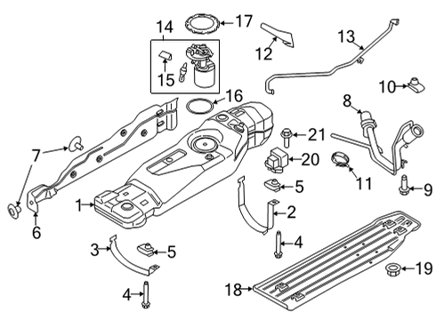 Ford ML3Z-9F836-B PEDAL