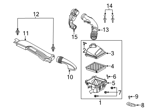 Ford LX6Z-15604-V KIT - ALARM/KEYLESS LOCK SYSTE