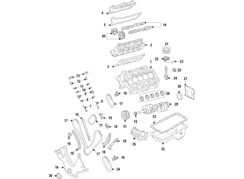 Ford ML3Z-6L266-C TENSIONER - TIMING CHAIN