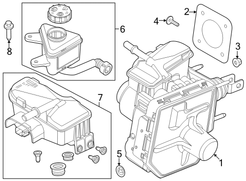 Ford L1MZ-2A451-B PUMP ASY - VACUUM