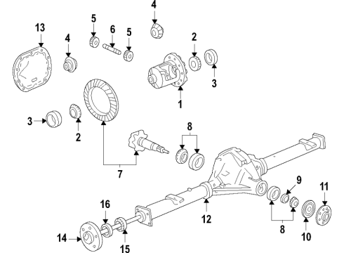 Ford ML3Z-4R602-LJ SHAFT ASY - DRIVE