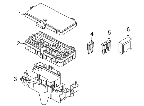 Ford LU5Z-15604-BB KIT - ALARM/KEYLESS LOCK SYSTE