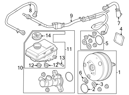 Ford MB3Z-7A564-B ADAPTOR